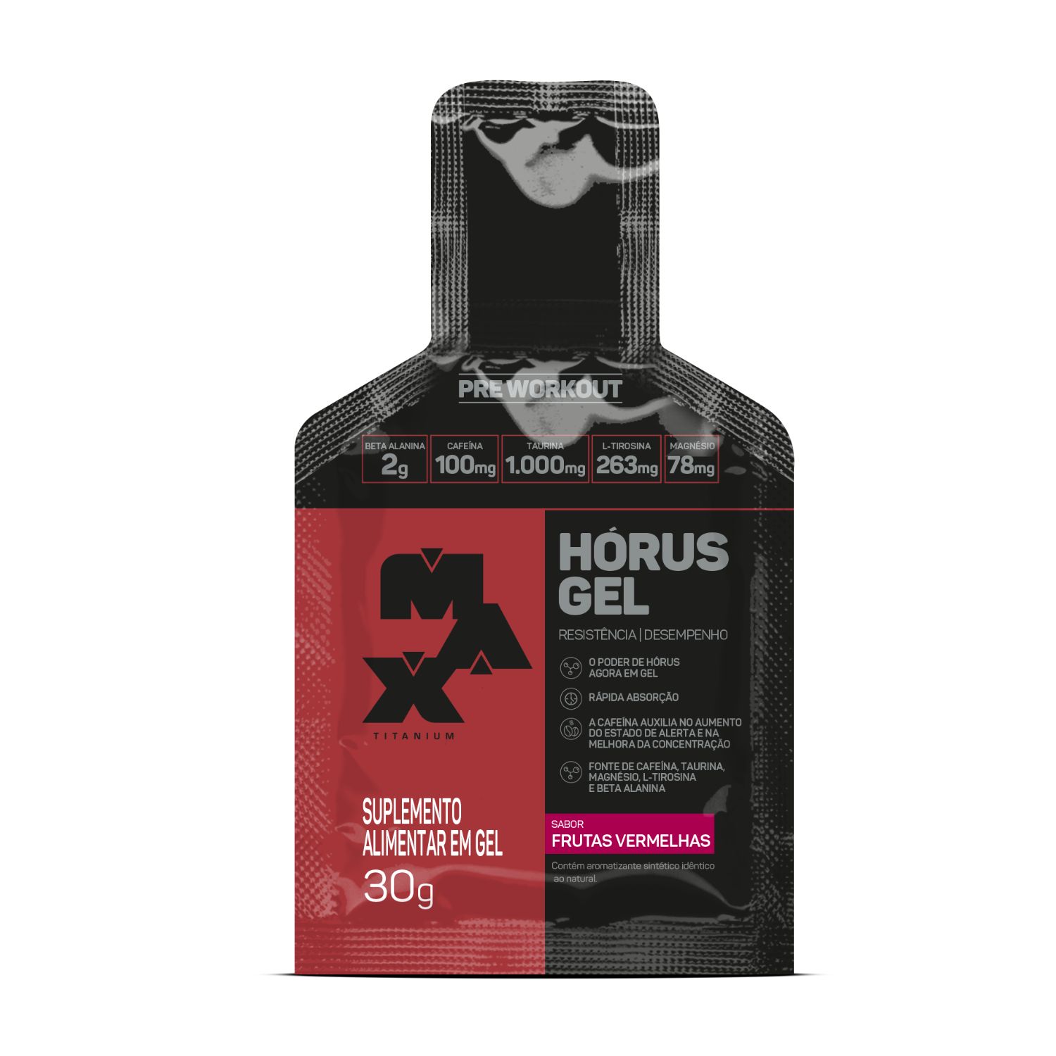 Horus gel frutas vermelhas