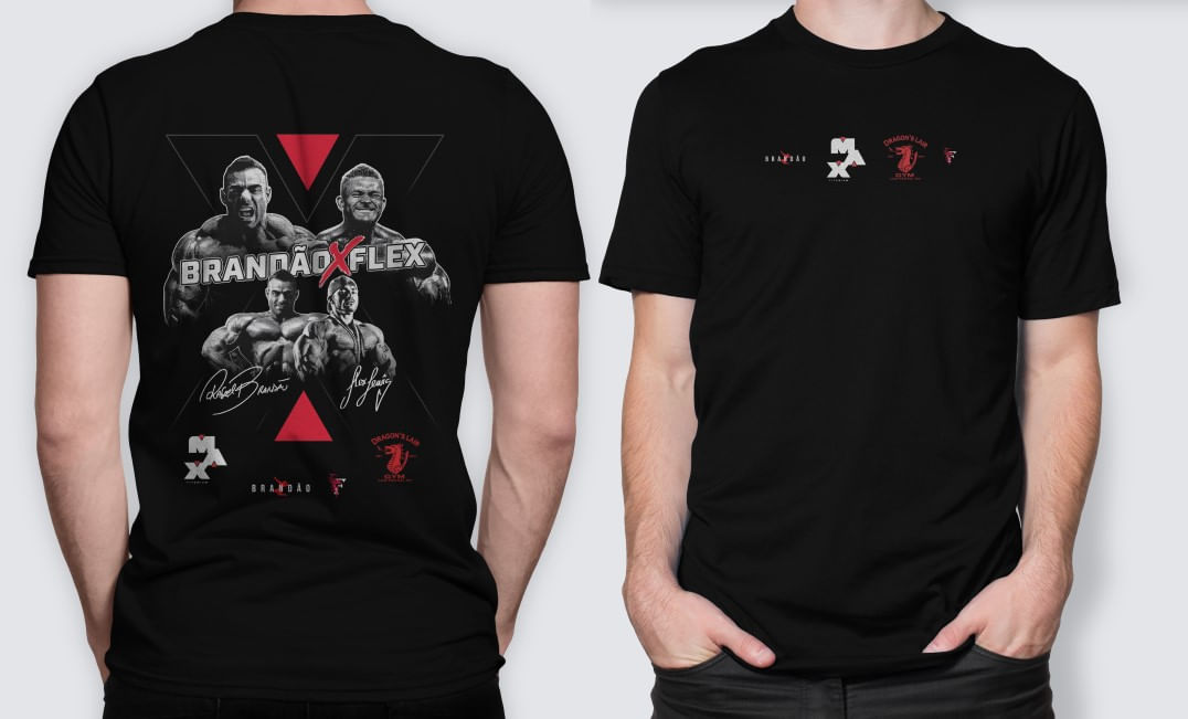 CAMISETA BRANDAO X FLEX