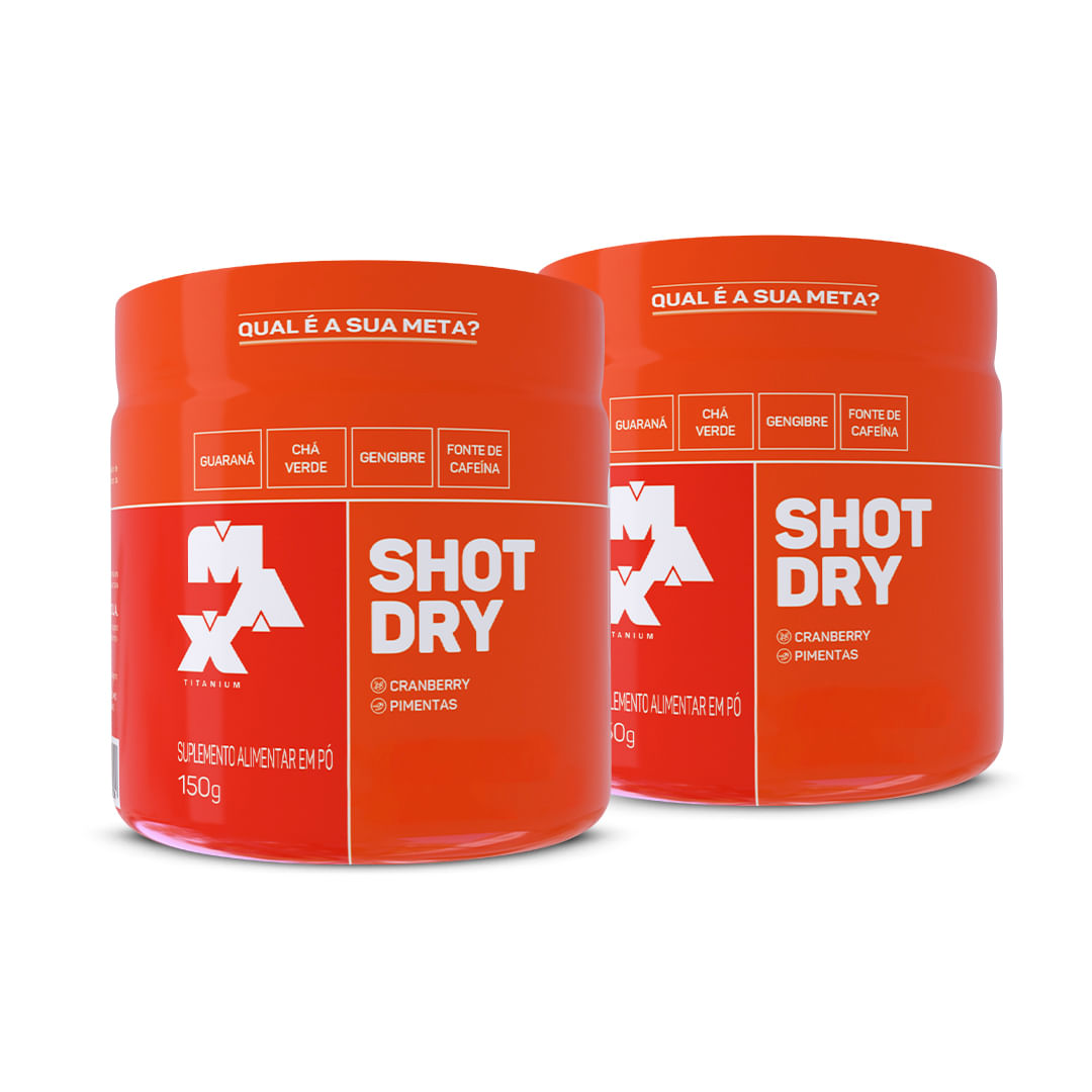 Pack 2X Shot Dry150g