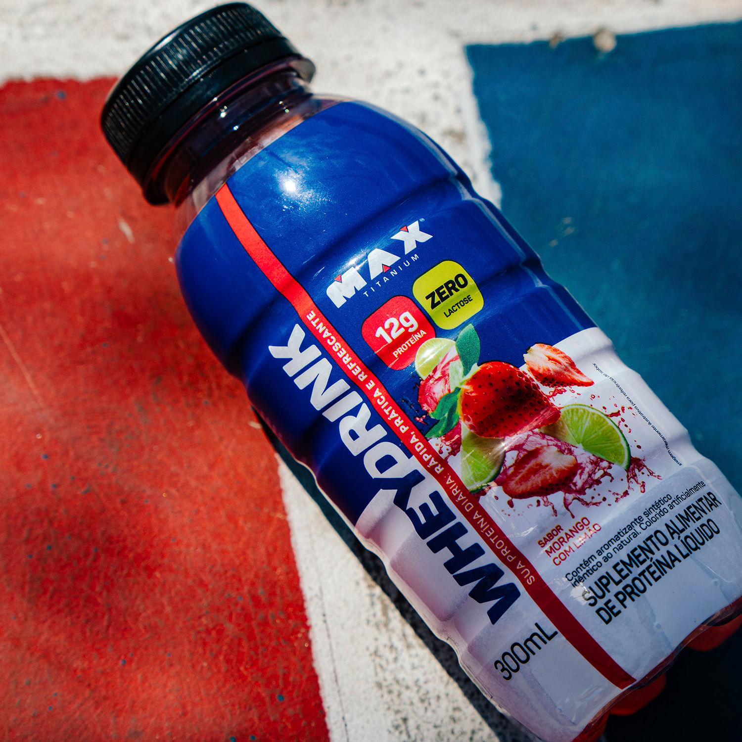 Whey drink 300ml morango com limão