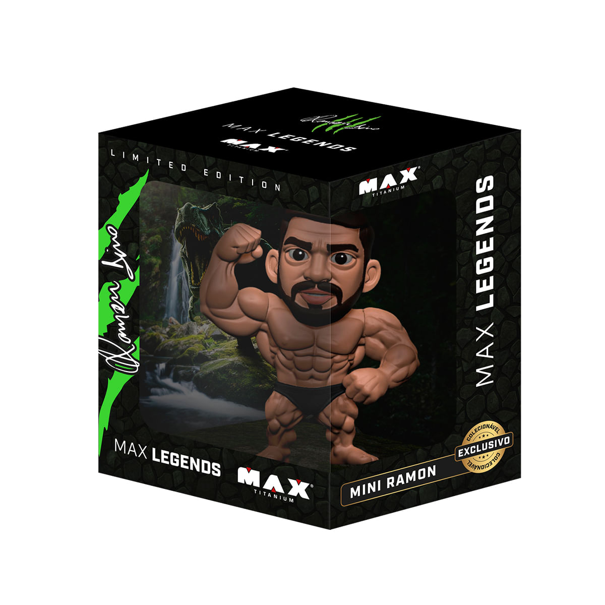 Mini Boneco 3D Ramon Dino