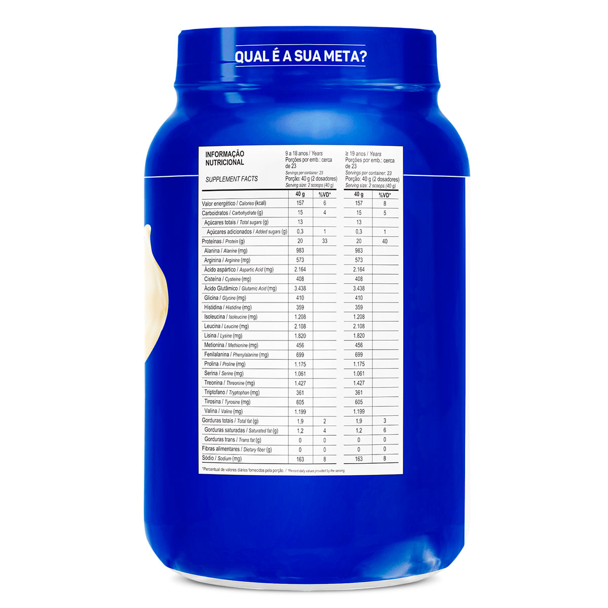 100% whey double tasty baunilha