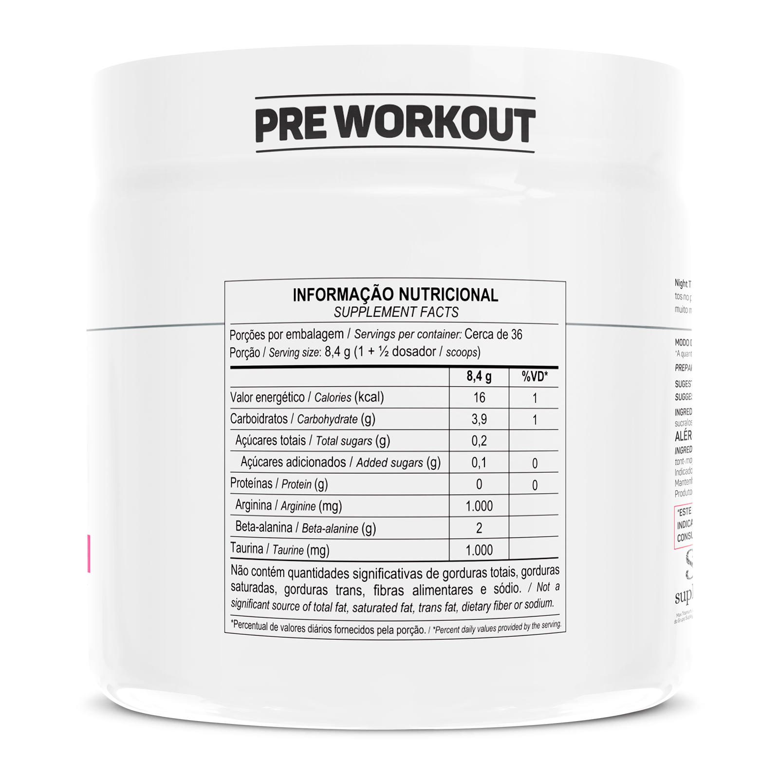 Night train frutas vermelhas 300g