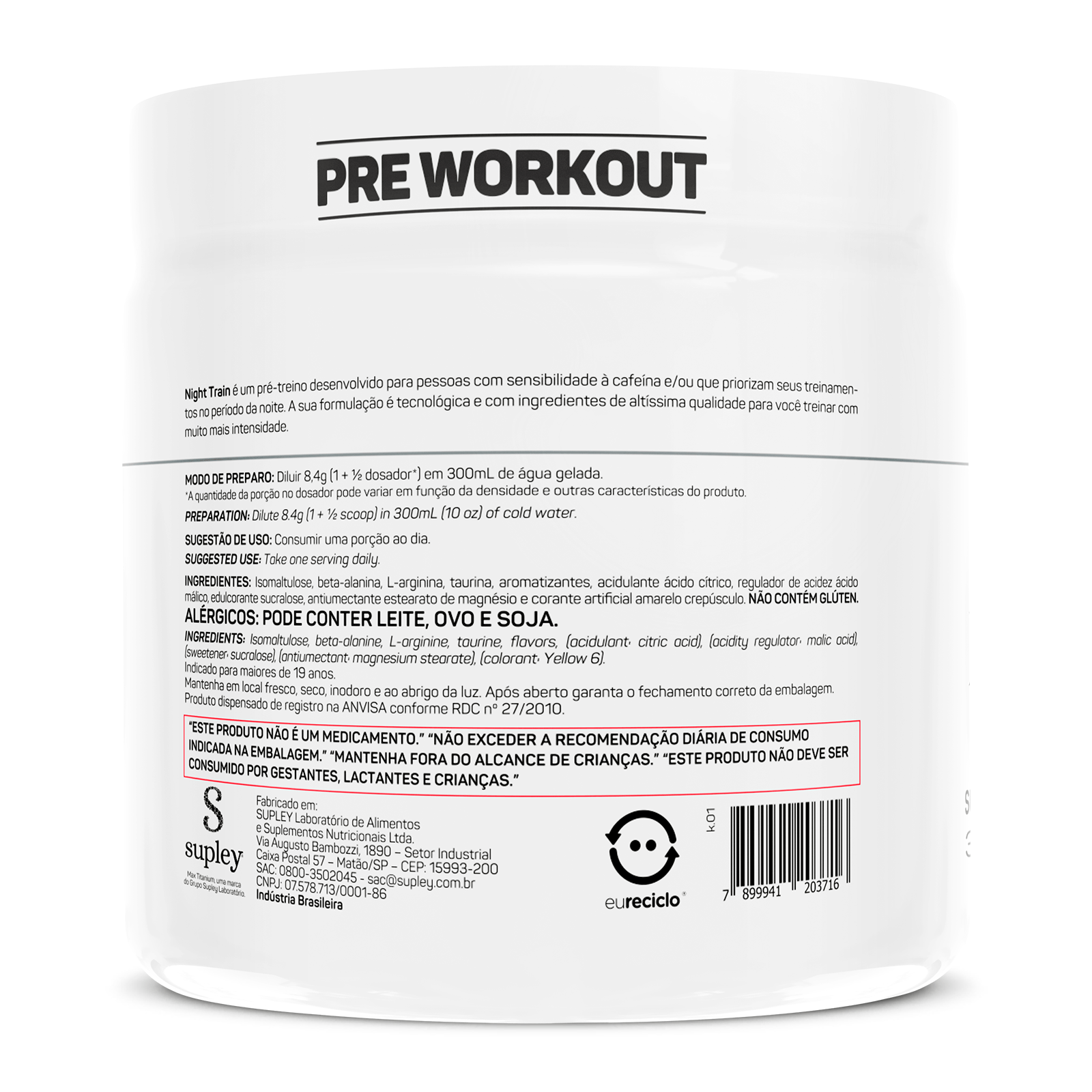 Night train citrus 300g