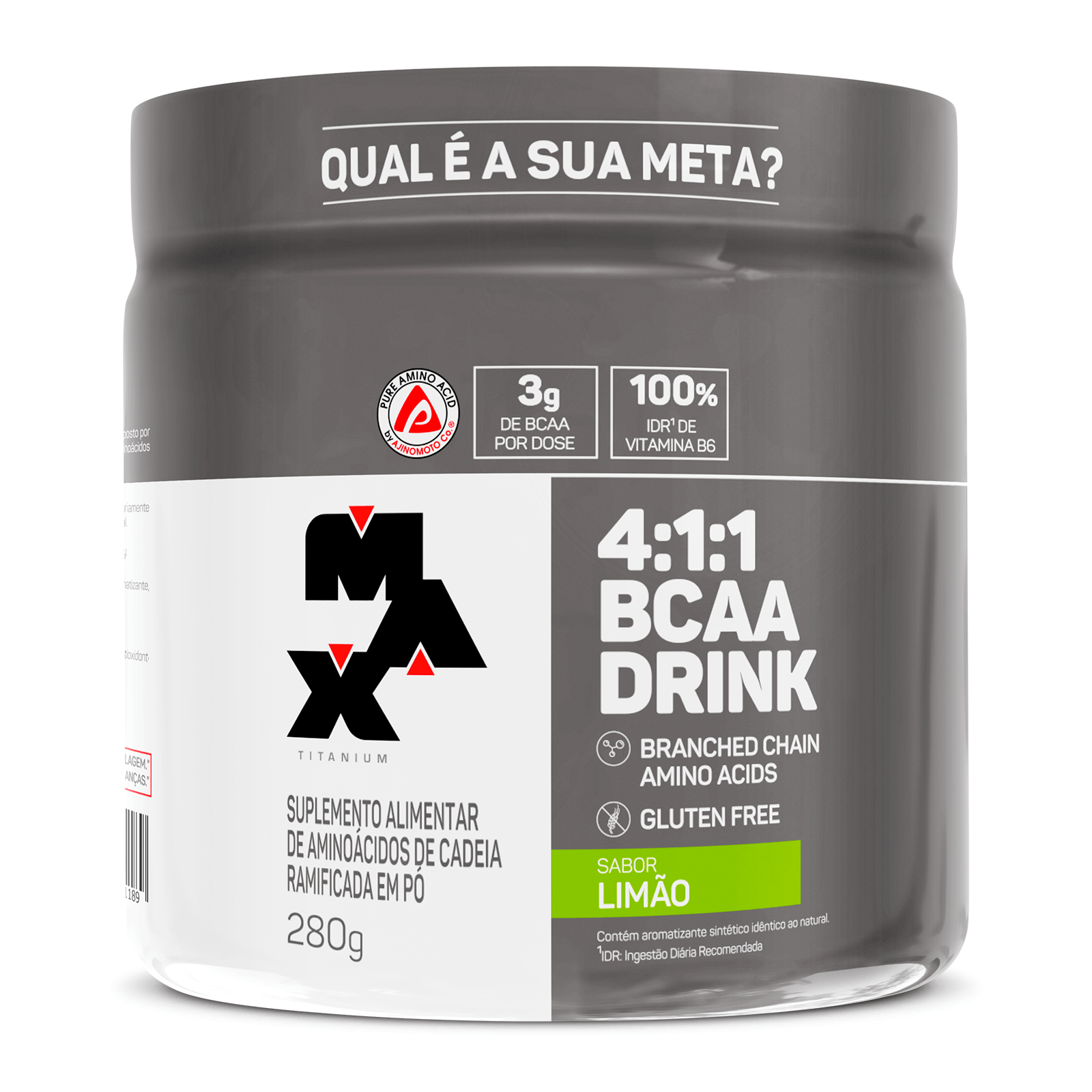 Bcaa 4:1:1 drink 280g limão