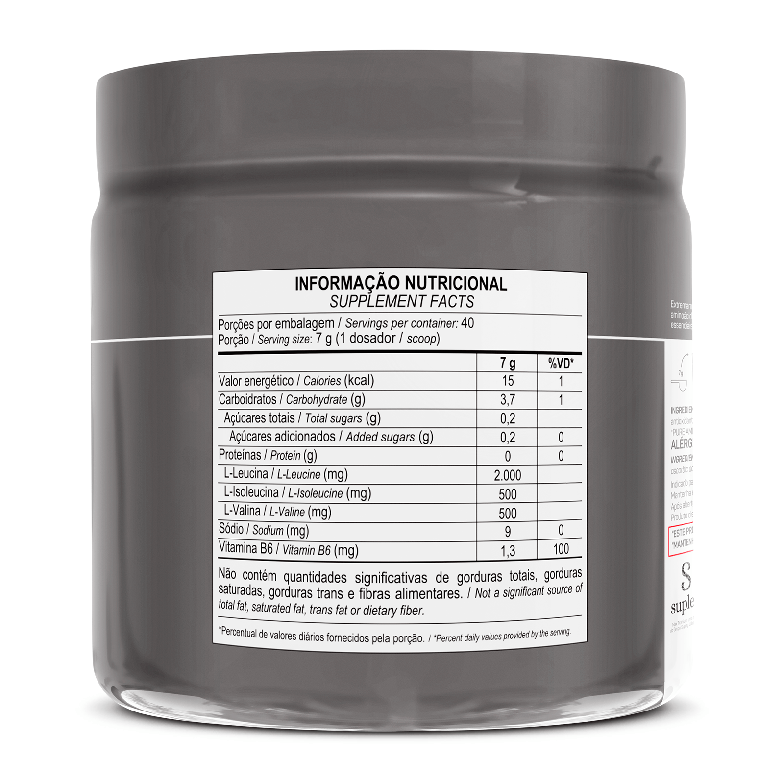 Bcaa 4:1:1 drink 280g limão