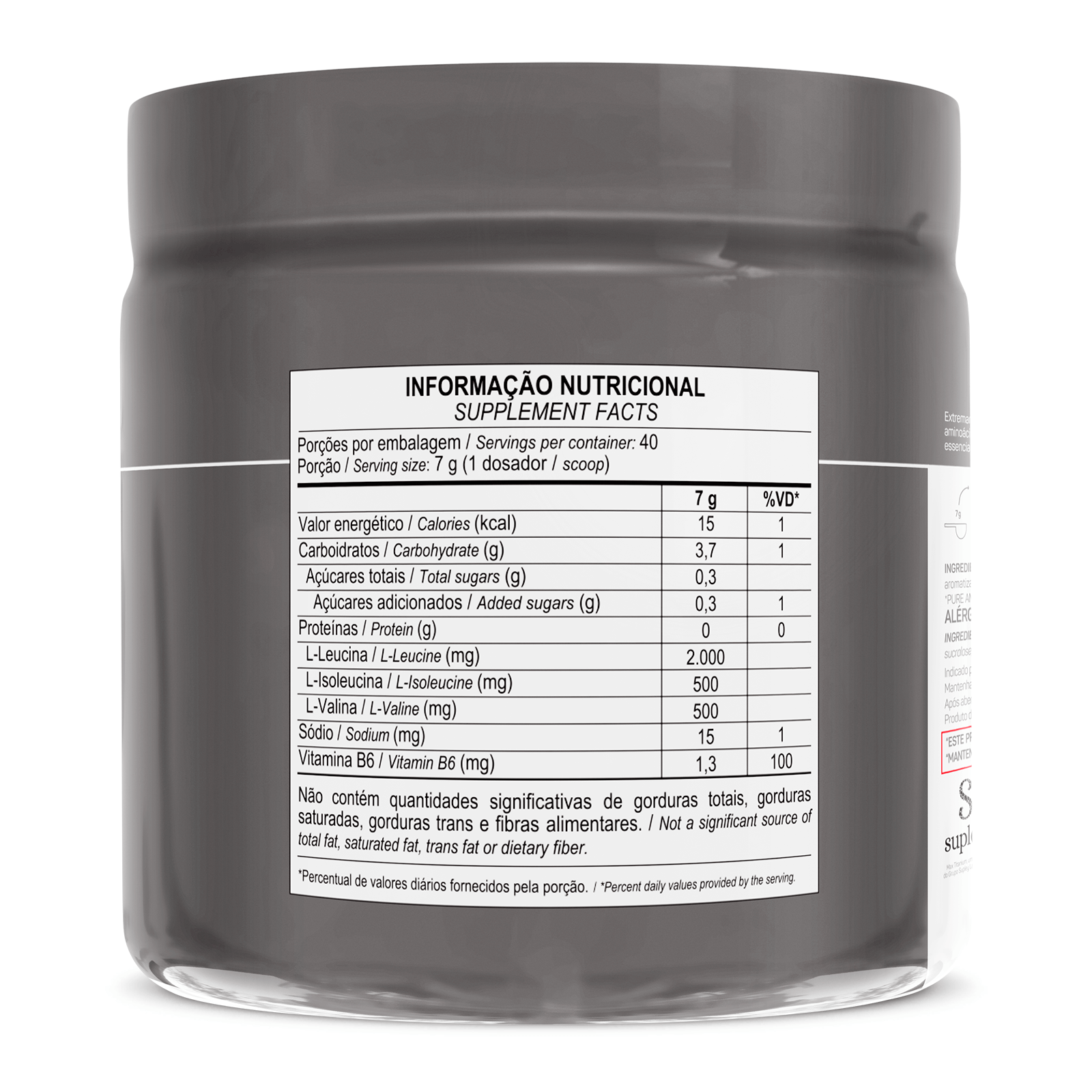 Bcaa 4:1:1 drink 280g laranja