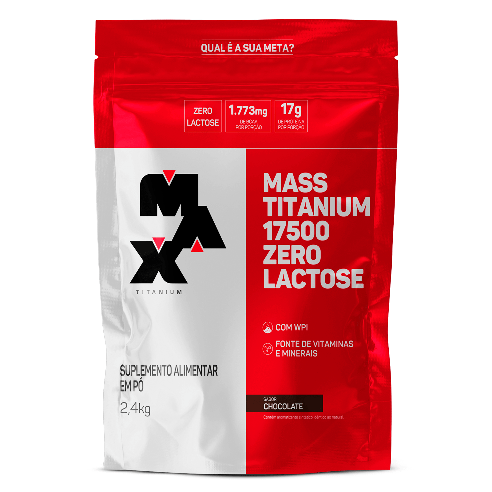 Mass Titanium 17500 ZERO LACTOSE 2,4kg