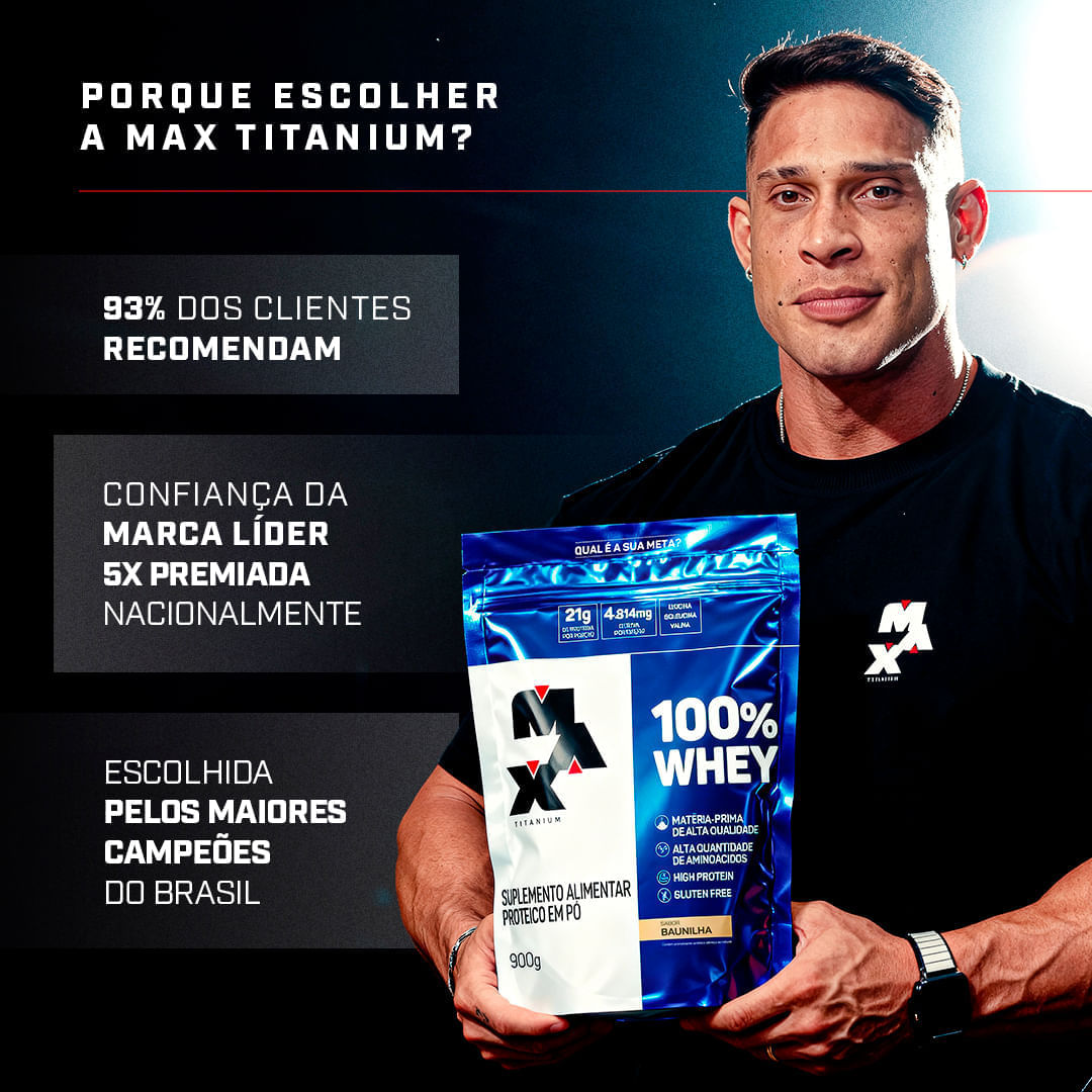 100% whey refil 900g chocolate