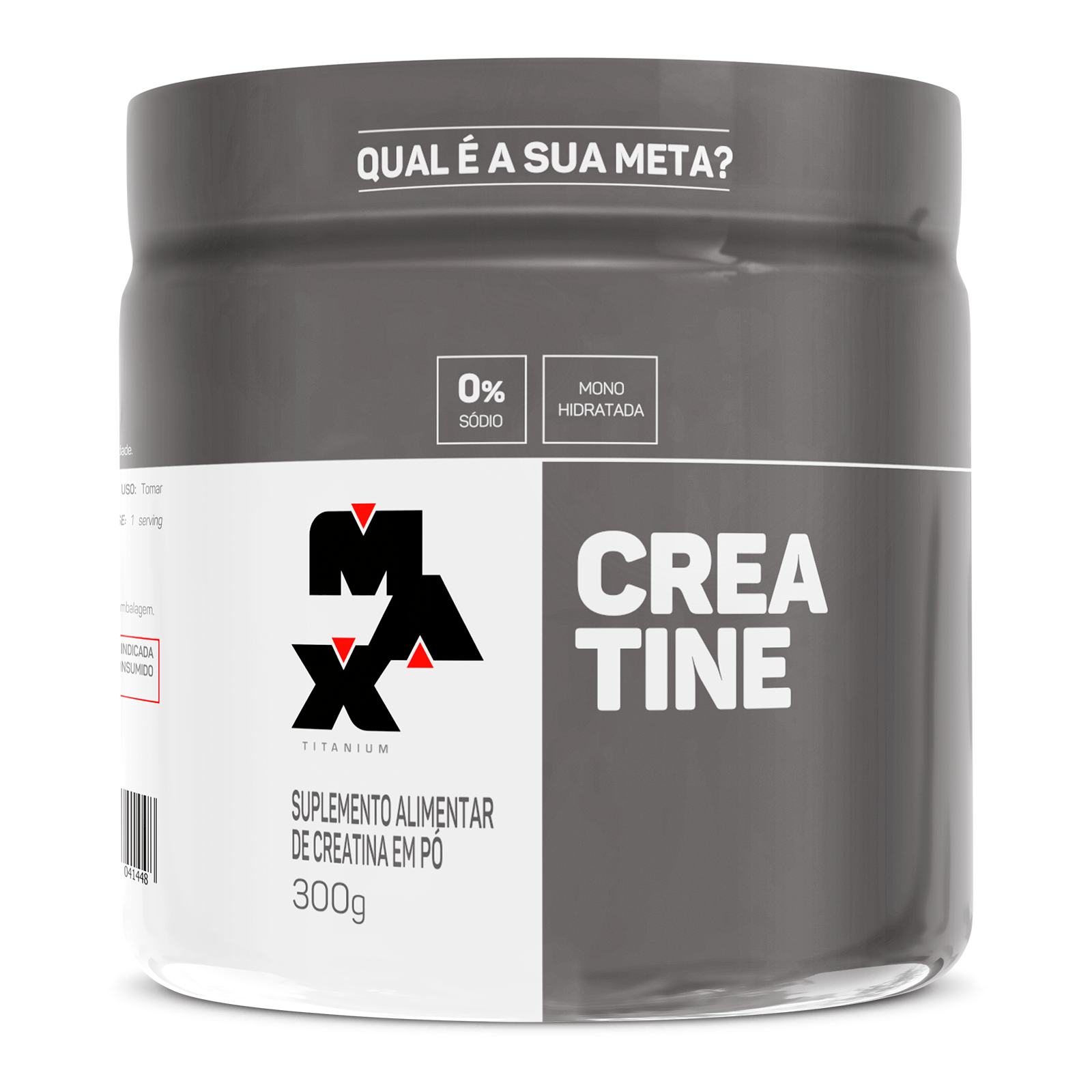 Pack 2x creatina 300g max titanium - monohidratada