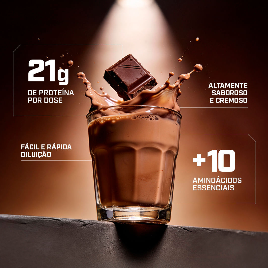 100% whey pote 900g chocolate