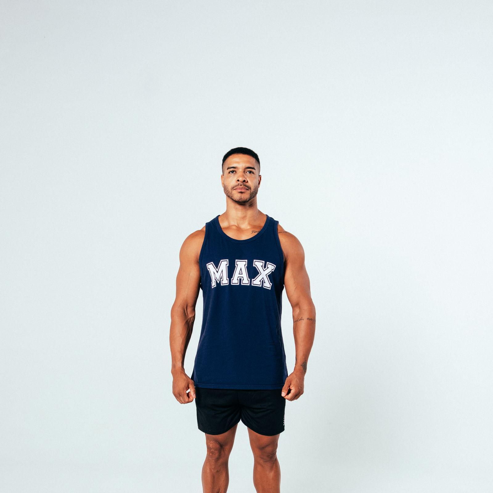 Regata Masculina Max Titanium - Azul Marinho