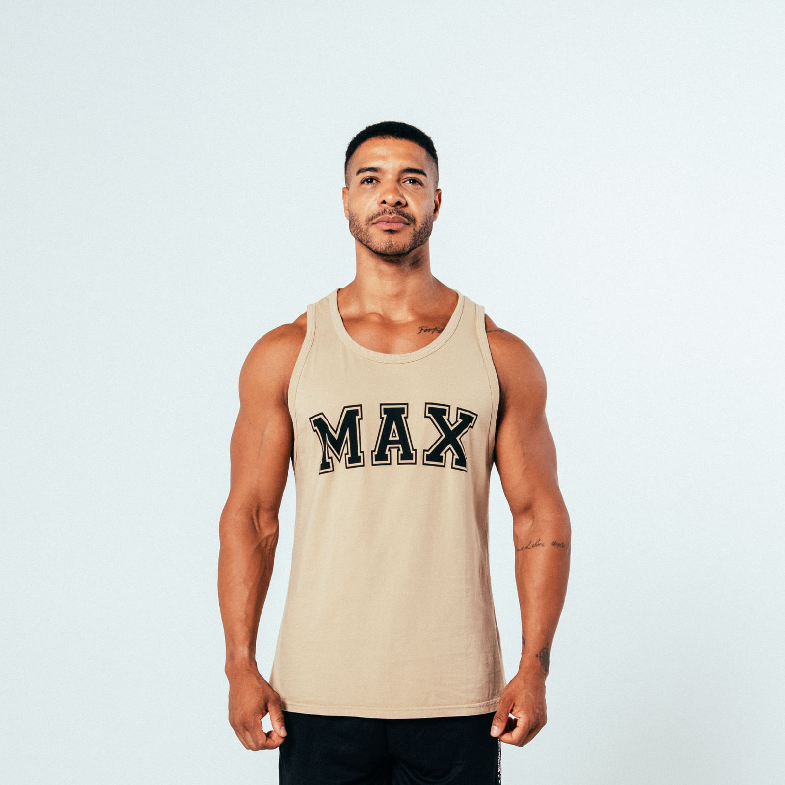 Regata Masculina Max Titanium - Cappuccino