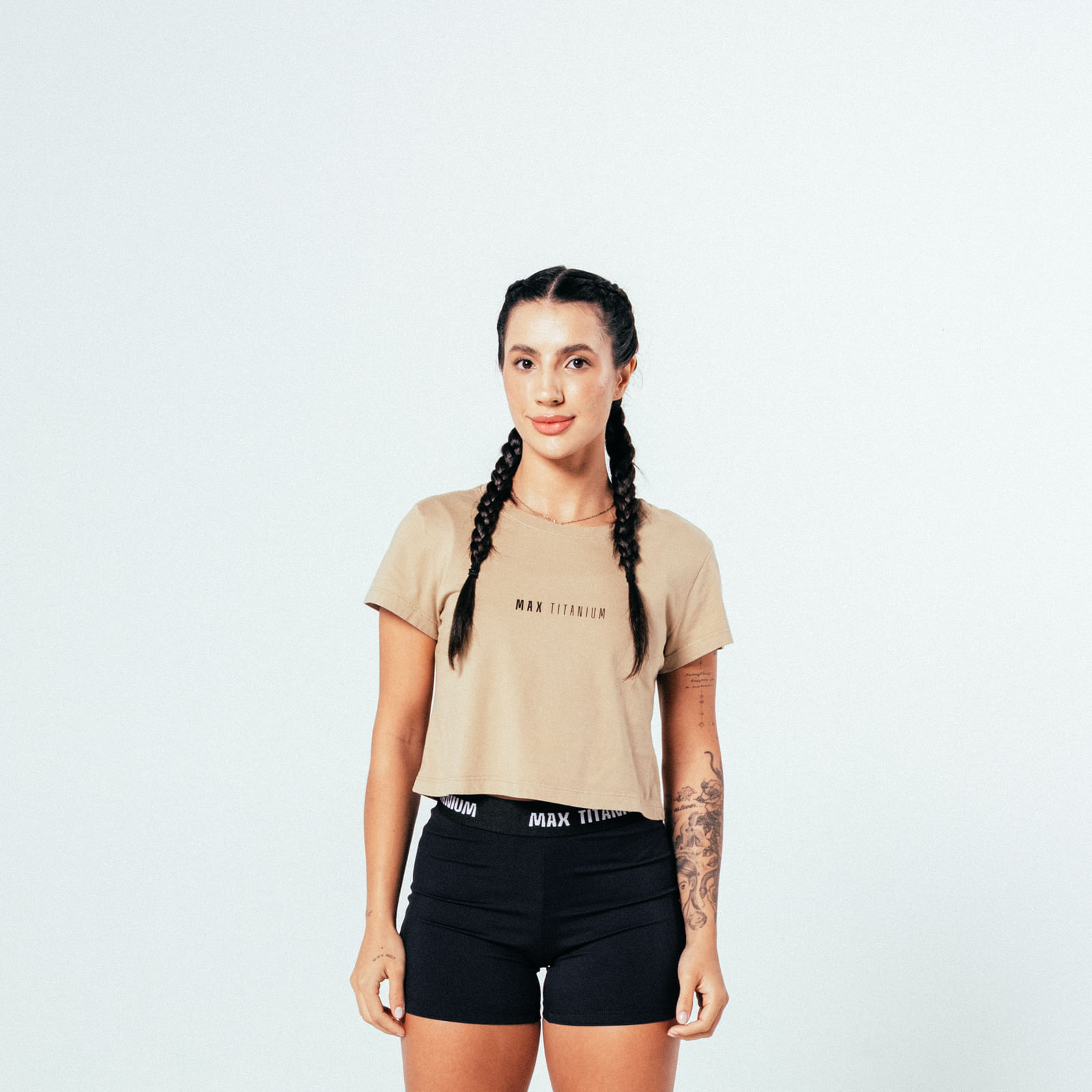 Cropped Max Titanium - Cappuccino