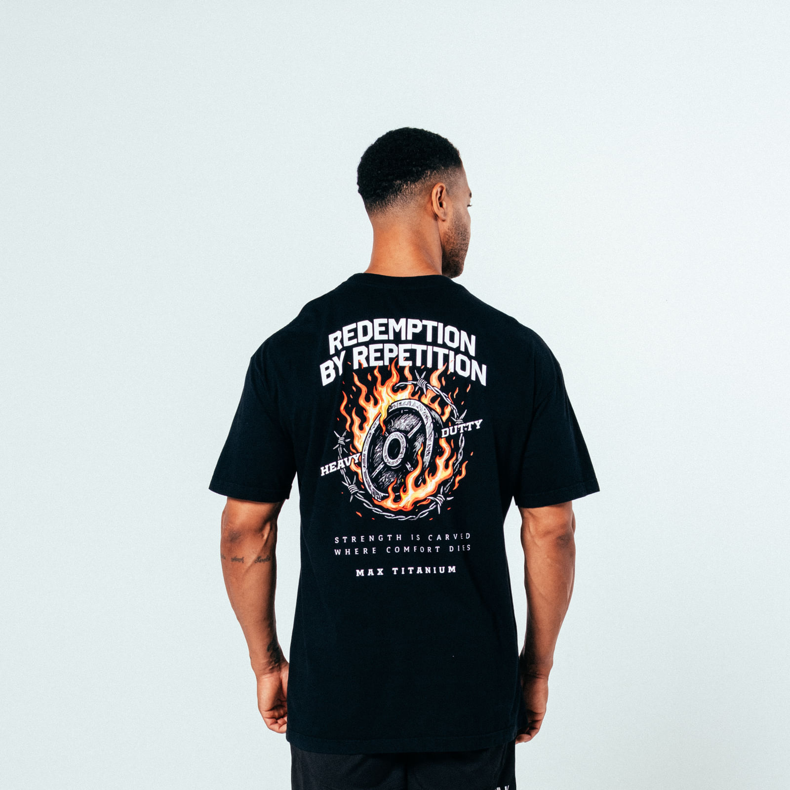 Camiseta Masculina Oversized Redemption