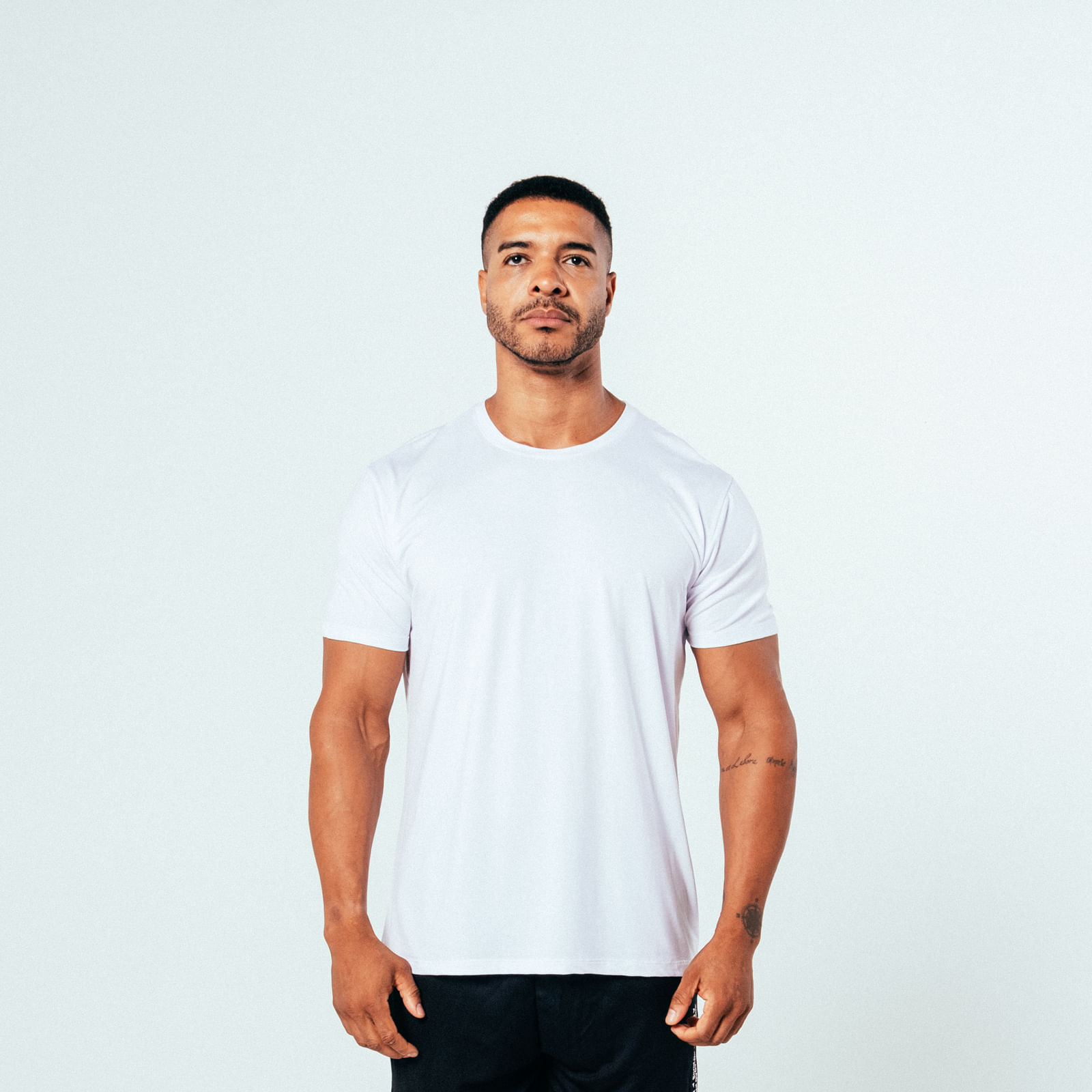 Camiseta Masculina Tech Modal - Branca