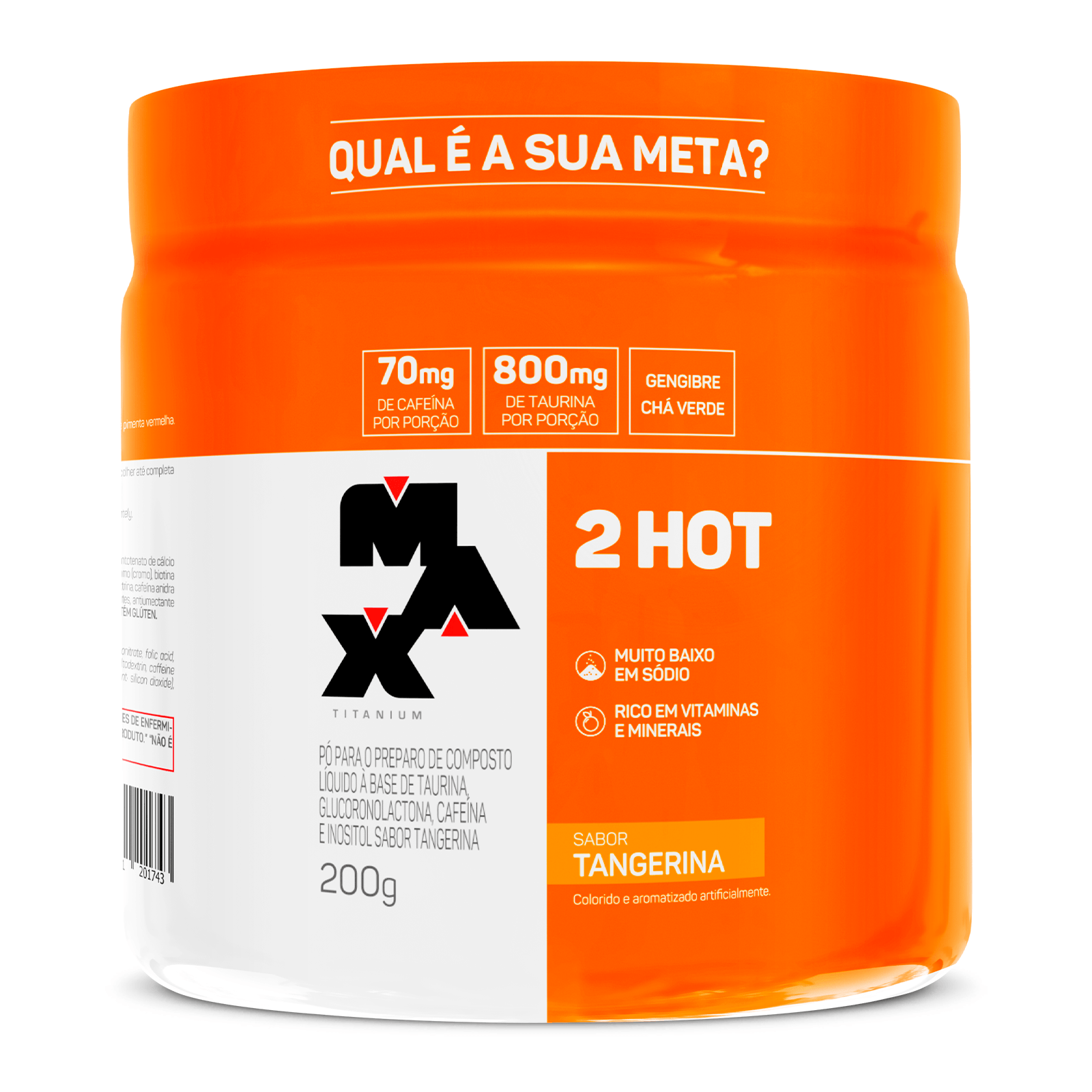2hot 200g tangerina