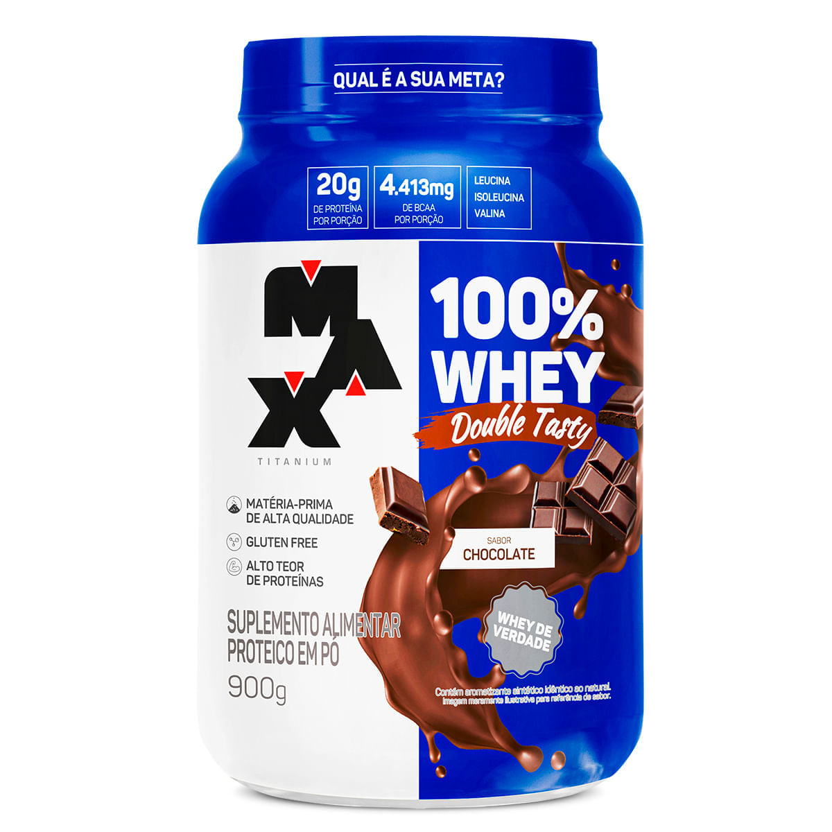 100% whey double tasty chocolate