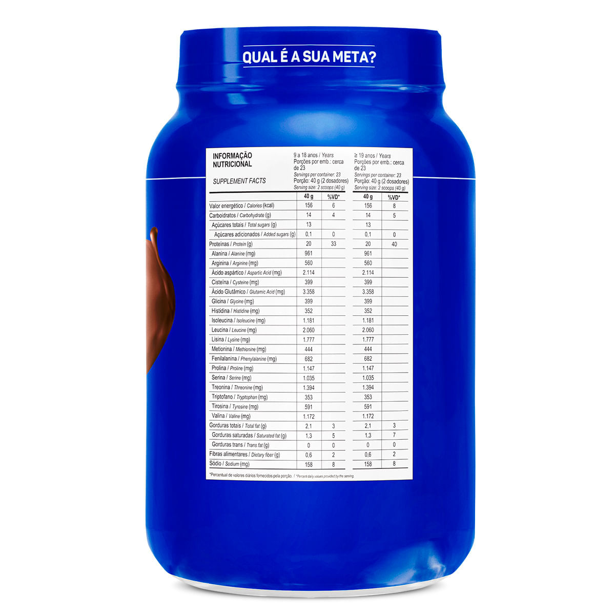 100% whey double tasty chocolate