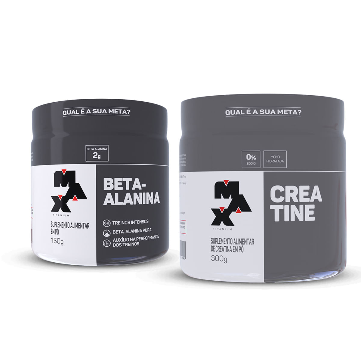 Kit Creatina 300g + Beta Alanina 150g